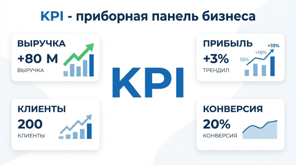 KPI ключевые показатели эффективности в бизнесе