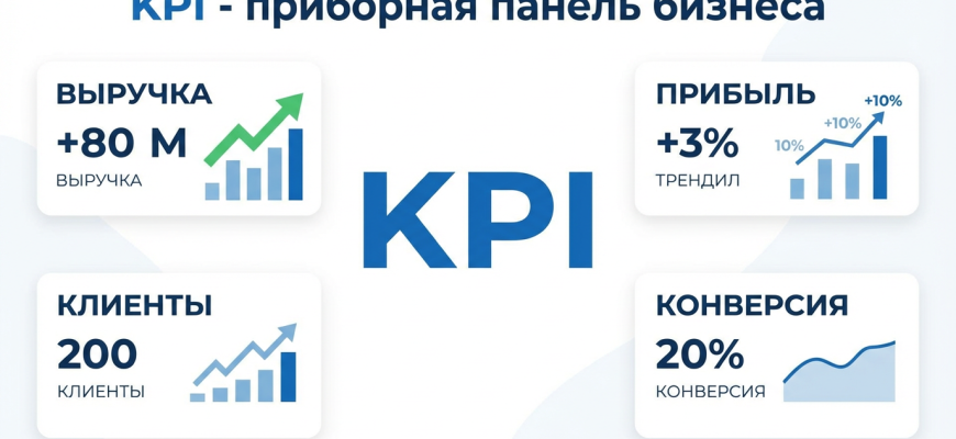 KPI ключевые показатели эффективности в бизнесе