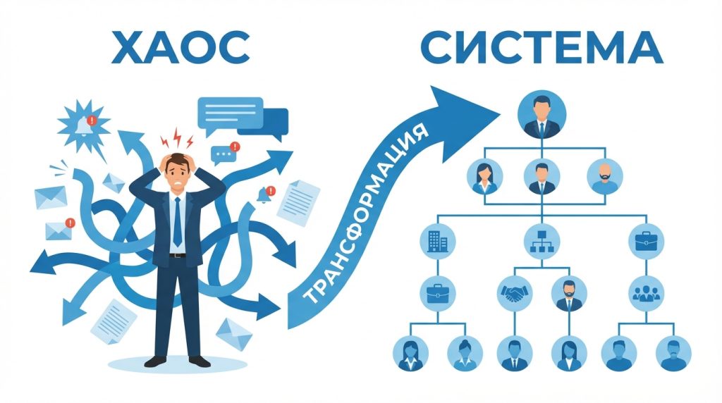 Как навести порядок в бизнесе — от хаоса к системе управления