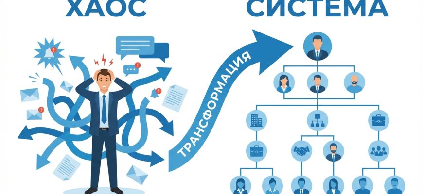Как навести порядок в бизнесе — от хаоса к системе управления
