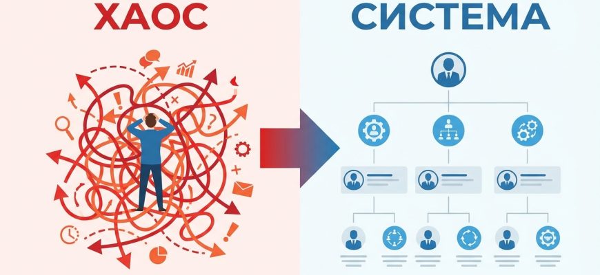 Управление бизнесом — переход от хаоса к системе