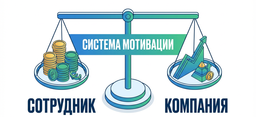 Система мотивации персонала синхронизирует интересы сотрудника и компании
