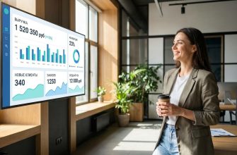 Дашборд для бизнеса — панель с ключевыми показателями