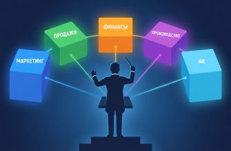 Менеджмент организации — дирижёр координирует работу отделов компании