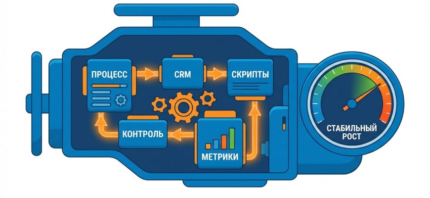 Система продаж: компоненты и структура