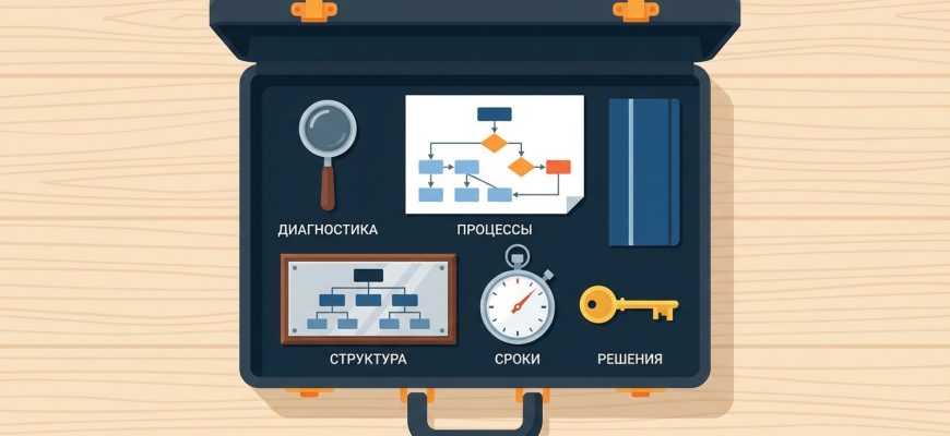 Консалтинговая компания — инструменты диагностики и внедрения для бизнеса