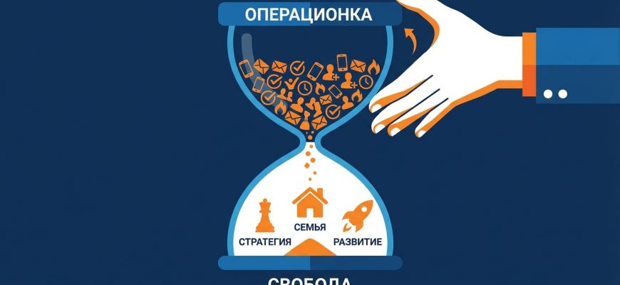 Как освободить время собственника бизнеса — от операционки к стратегии