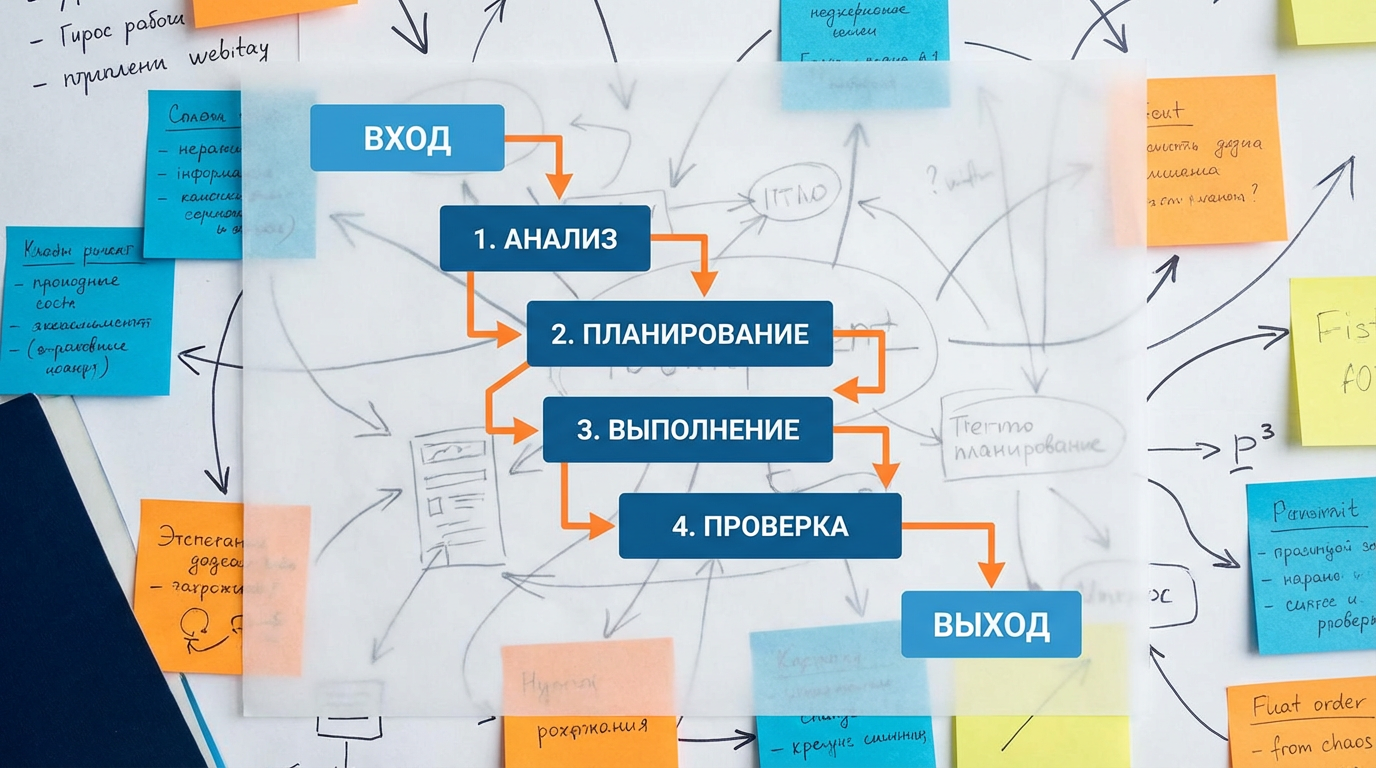 Как описать бизнес-процесс — шаблон описания поверх хаоса