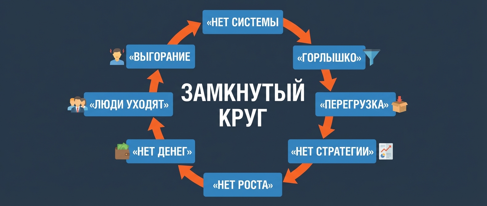 Цепочка проблем предпринимателей: как одна проблема порождает другую