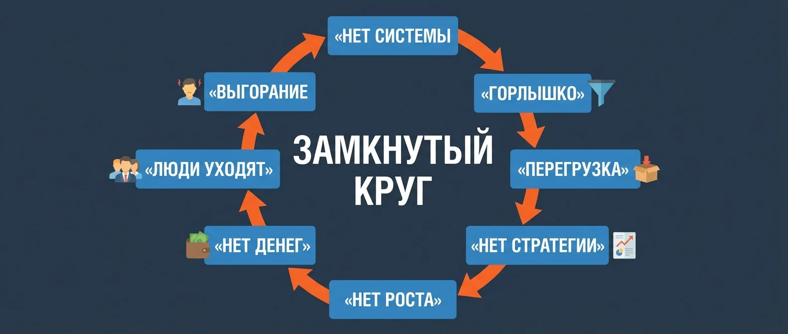 Цепочка проблем предпринимателей: как одна проблема порождает другую