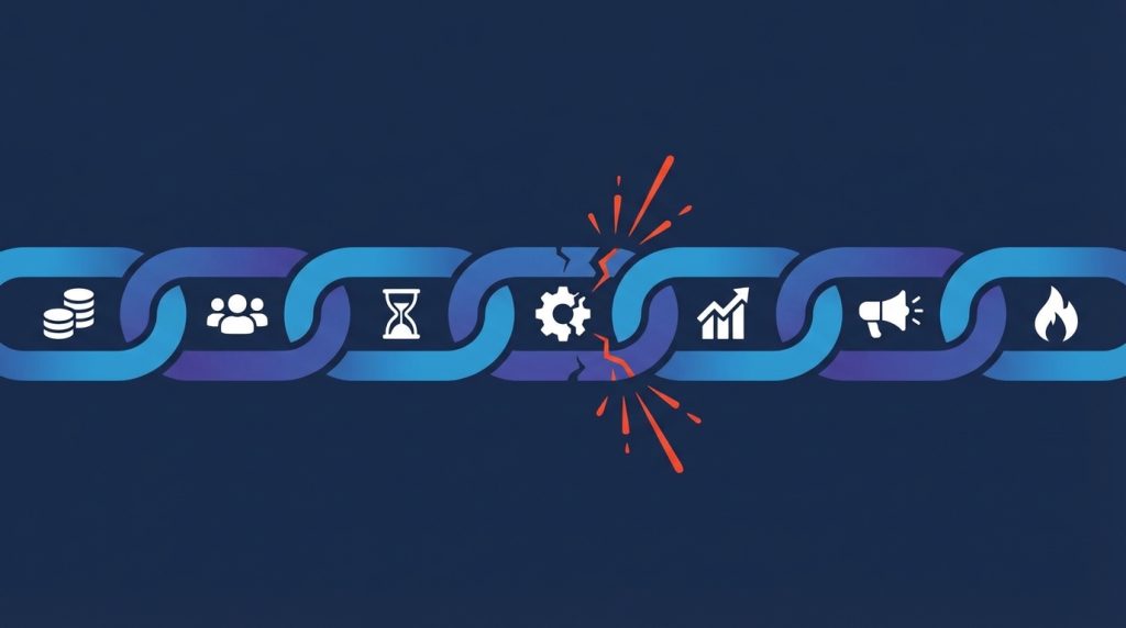 Проблемы предпринимателей: цепочка из 7 главных проблем бизнеса