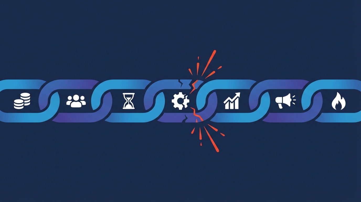 Проблемы предпринимателей: цепочка из 7 главных проблем бизнеса