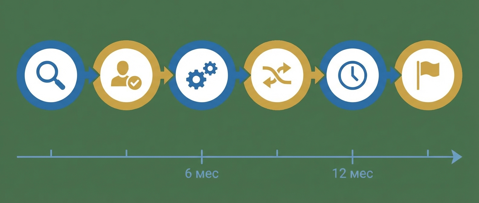 Пошаговый план передачи бизнеса на 6–12 месяцев