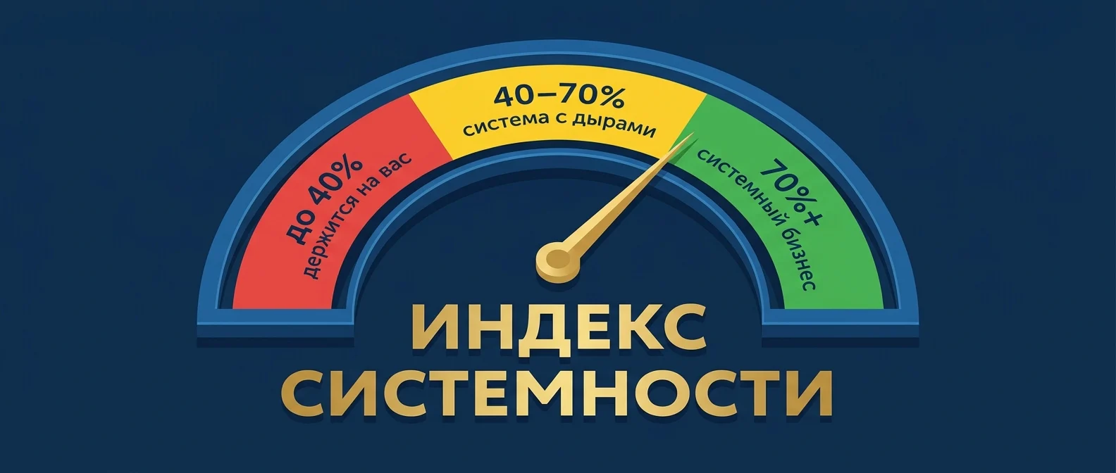 Индекс системности бизнеса по результатам аудита
