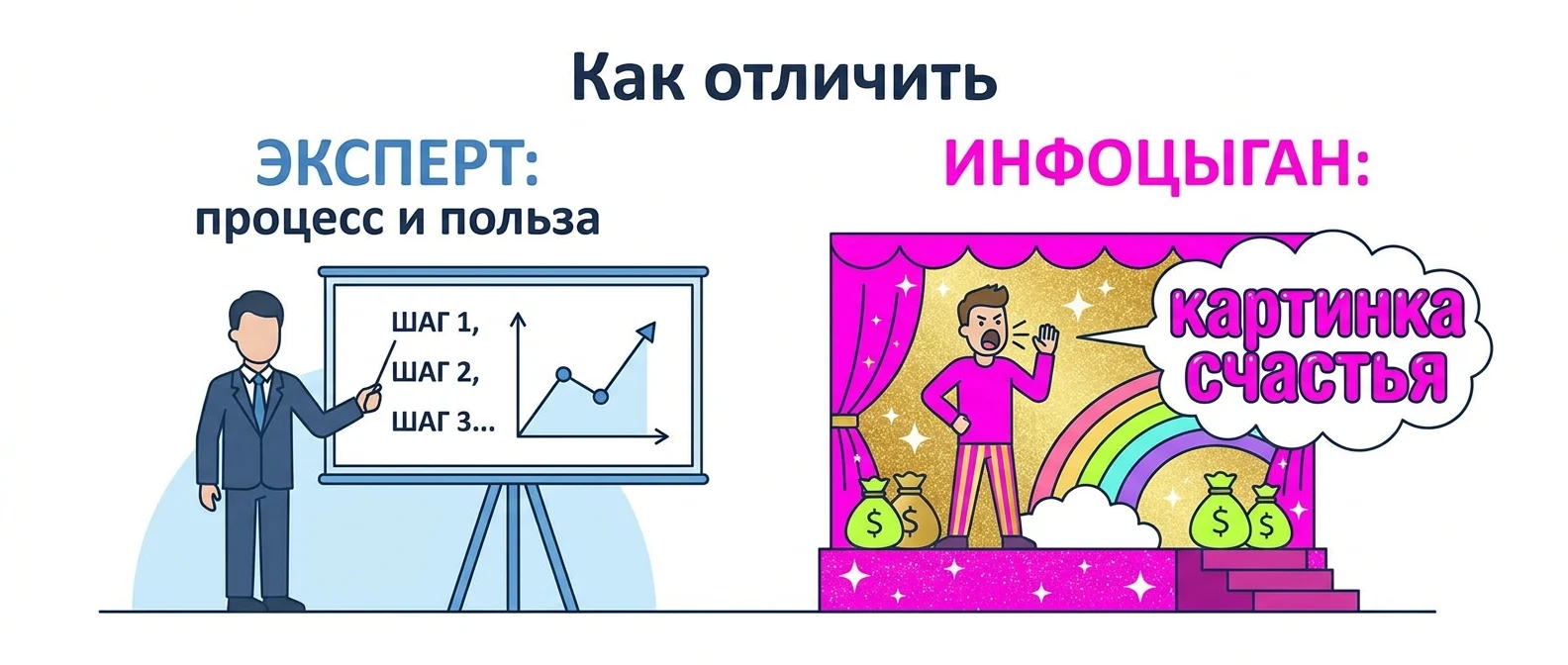 Как выбрать бизнес-консультанта и отличить эксперта от инфоцыгана
