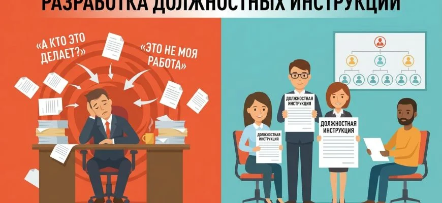 Разработка должностных инструкций под ключ для компании