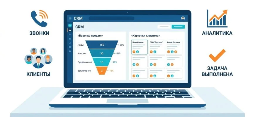 Как выбрать и внедрить CRM — система продаж под бизнес