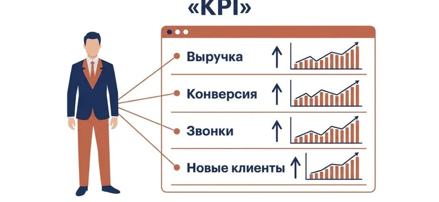 Разработка и внедрение системы KPI — показатели, за которые сотрудник отвечает и на которые влияет