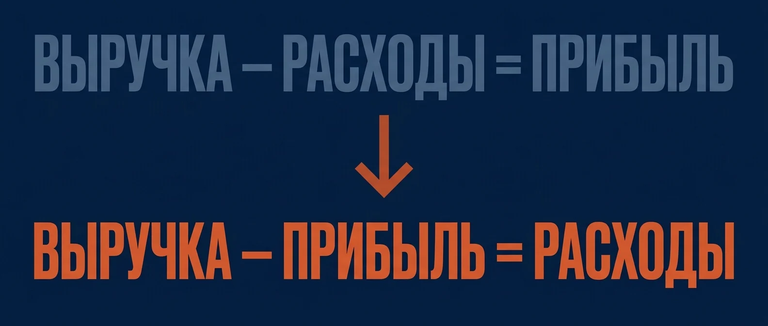 Перевёрнутая формула прибыли: сначала норма прибыли, потом расходы