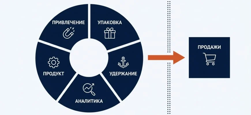 Отдел маркетинга: пять функций и граница ответственности с отделом продаж