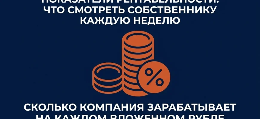 Показатели рентабельности: сколько компания зарабатывает на каждом вложенном рубле