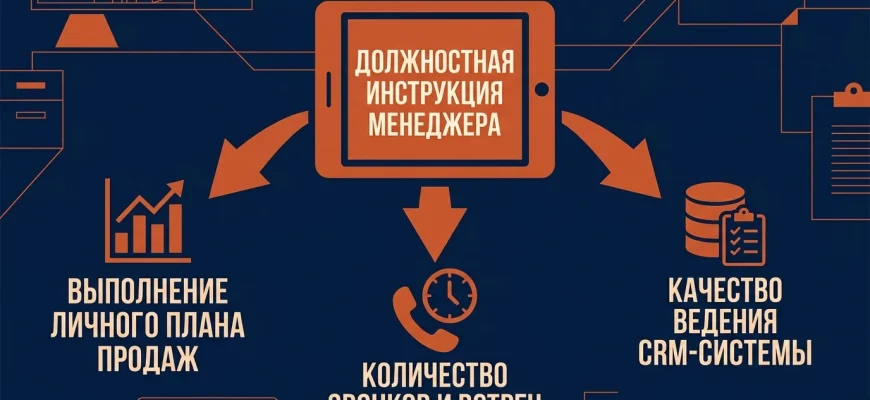 Должностная инструкция менеджера по продажам: обязанности, которые можно проверить